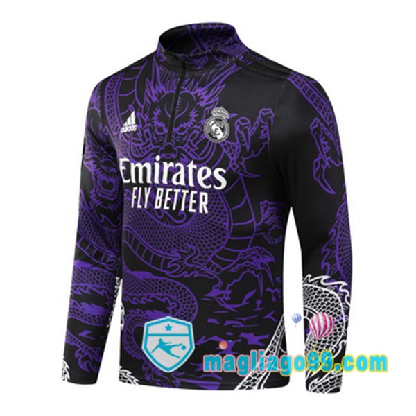Magliago - Passione Maglie Thai Affidabili Basso Costo Online Shop | Felpa Calcio Real Madrid Porpora 2024/2025