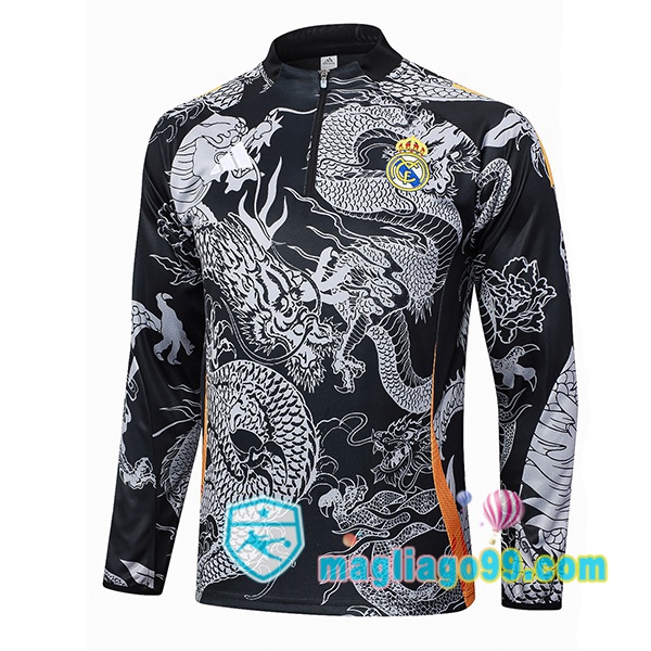 Magliago - Passione Maglie Thai Affidabili Basso Costo Online Shop | Felpa Calcio Real Madrid Nero 2024/2025