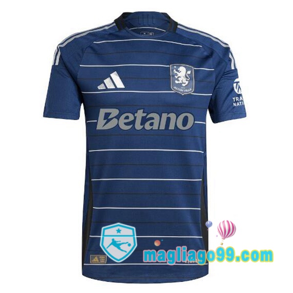 Magliago - Passione Maglie Thai Affidabili Basso Costo Online Shop | Maglia Aston Villa Terza Blu 2024/2025