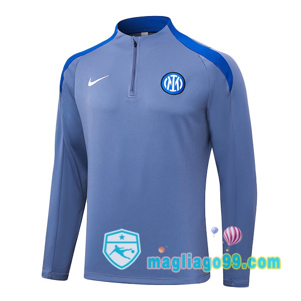 Magliago - Passione Maglie Thai Affidabili Basso Costo Online Shop | Felpa Calcio Inter Milan Grigio 2024/2025