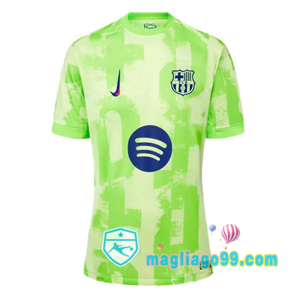 Magliago - Passione Maglie Thai Affidabili Basso Costo Online Shop | Maglia FC Barcellona Terza Verde 2024/2025