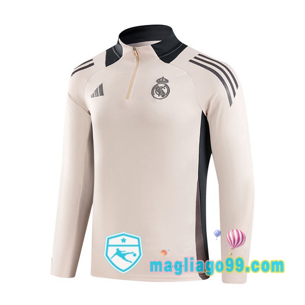 Magliago - Passione Maglie Thai Affidabili Basso Costo Online Shop | Felpa Calcio Real Madrid Giallo 2024/2025