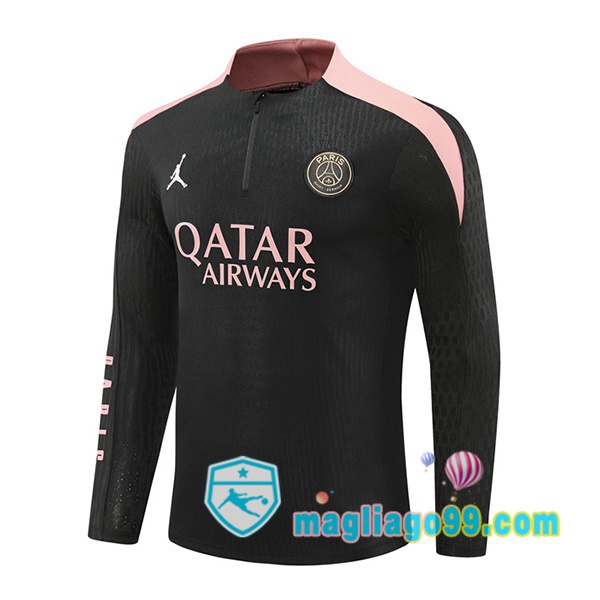 Magliago - Passione Maglie Thai Affidabili Basso Costo Online Shop | Felpa Calcio Paris PSG Nero 2024/2025
