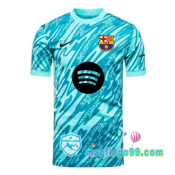 Magliago - Passione Maglie Thai Affidabili Basso Costo Online Shop | Maglia FC Barcellona Portiere Blu 2024/2025