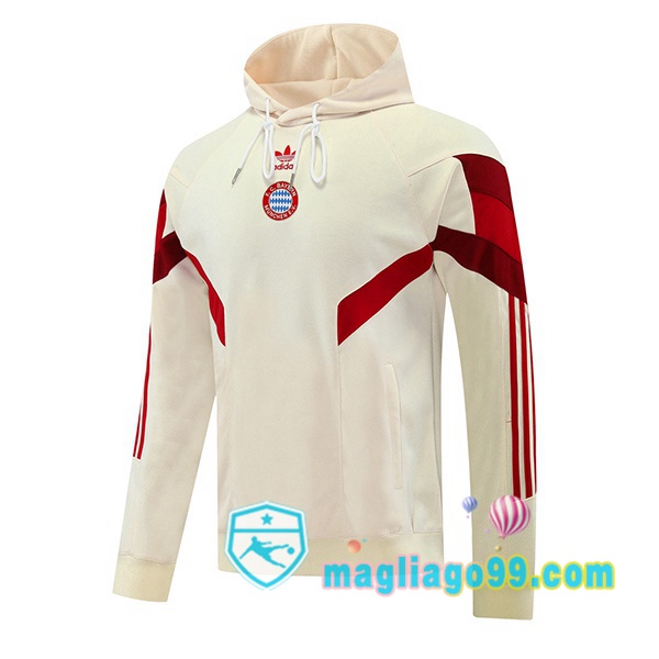 Magliago - Passione Maglie Thai Affidabili Basso Costo Online Shop | Felpa con cappuccio Bayern Monaco Giallo 2024/2025