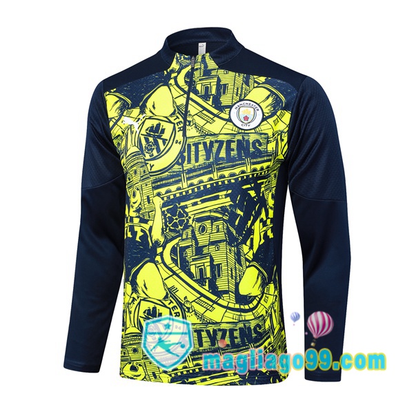 Magliago - Passione Maglie Thai Affidabili Basso Costo Online Shop | Felpa Calcio Manchester City Verde Blu Royal 2024/2025