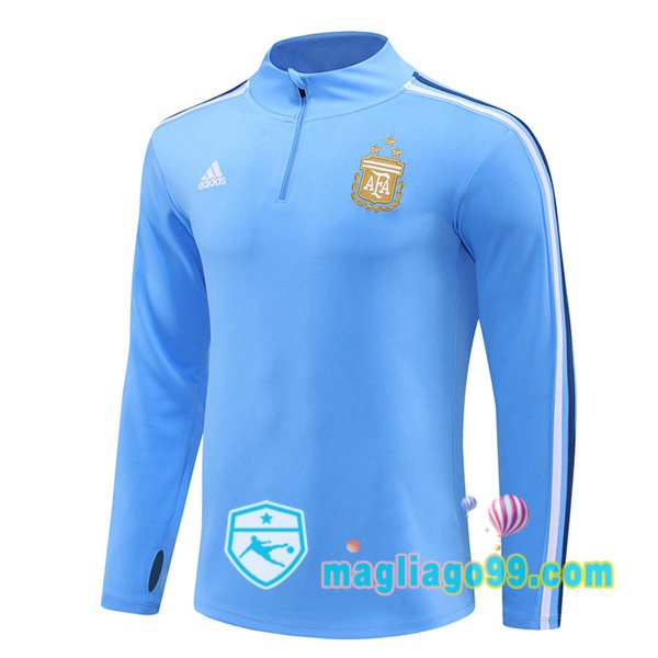 Magliago - Passione Maglie Thai Affidabili Basso Costo Online Shop | Felpa Calcio Argentina Blu 2024/2025