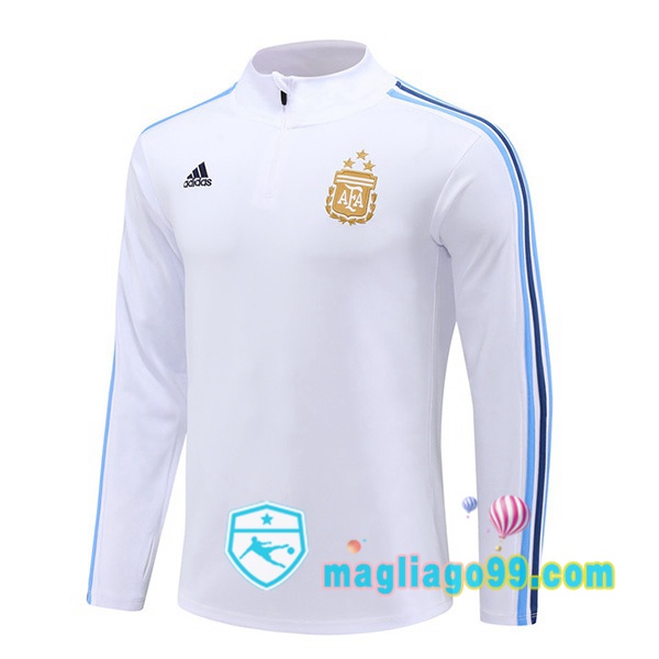 Magliago - Passione Maglie Thai Affidabili Basso Costo Online Shop | Felpa Calcio Argentina Bianco 2024/2025
