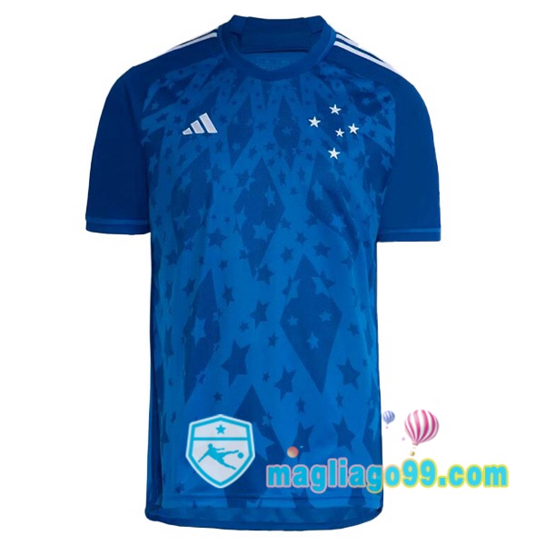 Magliago - Passione Maglie Thai Affidabili Basso Costo Online Shop | Maglia Cruzeiro EC Prima Blu 2024/2025