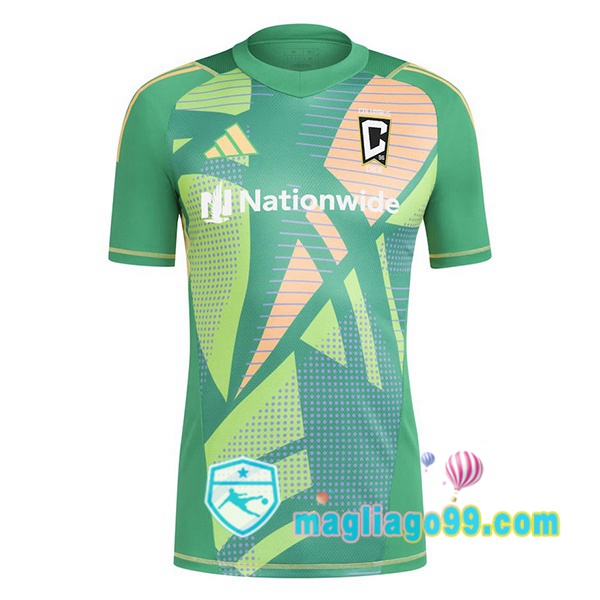 Magliago - Passione Maglie Thai Affidabili Basso Costo Online Shop | Maglia Columbus Crew Portiere Verde 2024/2025
