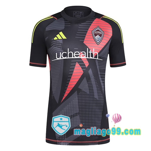 Magliago - Passione Maglie Thai Affidabili Basso Costo Online Shop | Maglia Colorado Rapids Portiere Nero 2024/2025