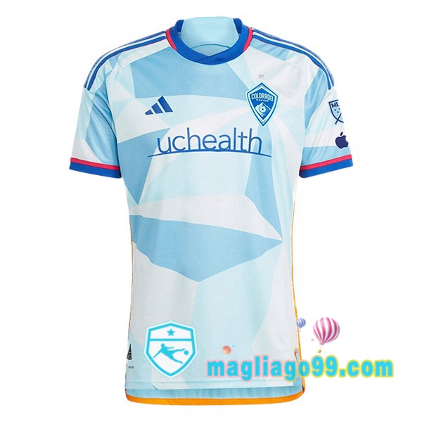 Magliago - Passione Maglie Thai Affidabili Basso Costo Online Shop | Maglia Colorado Rapids Seconda Blu Bianco 2024/2025