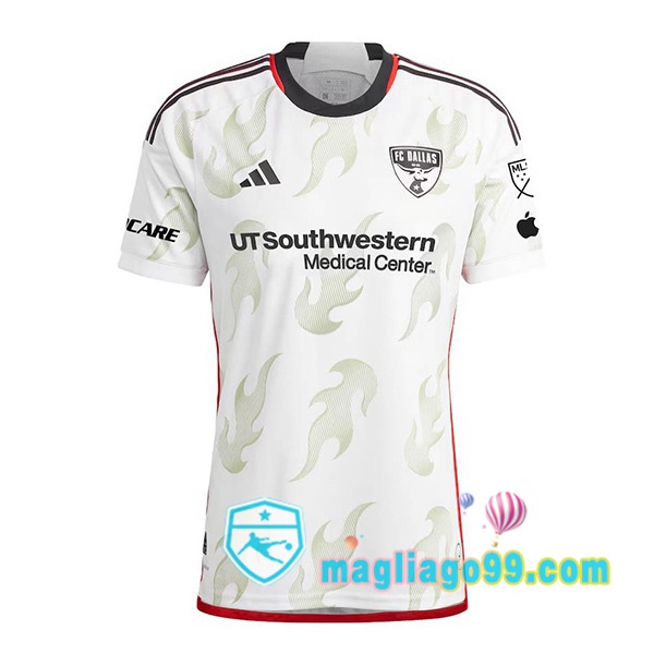 Magliago - Passione Maglie Thai Affidabili Basso Costo Online Shop | Maglia FC Dallas Seconda Bianco 2024/2025