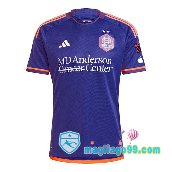 Magliago - Passione Maglie Thai Affidabili Basso Costo Online Shop | Maglia Houston Dynamo Seconda Porpora 2024/2025