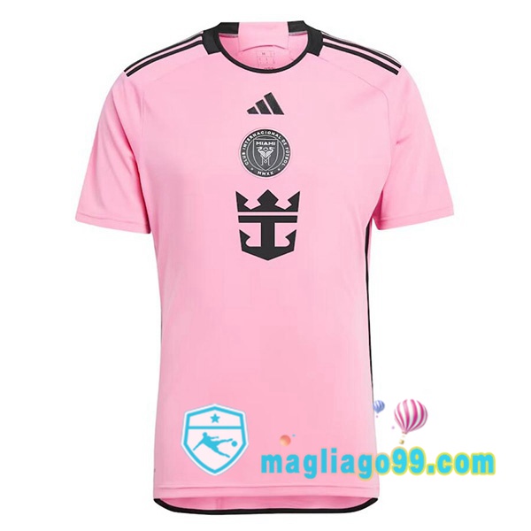 Magliago - Passione Maglie Thai Affidabili Basso Costo Online Shop | Maglia Inter Miami CF Prima Rosa 2024/2025