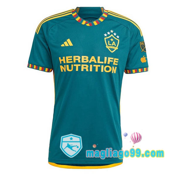 Magliago - Passione Maglie Thai Affidabili Basso Costo Online Shop | Maglia LA Galaxy Seconda Verde 2024/2025