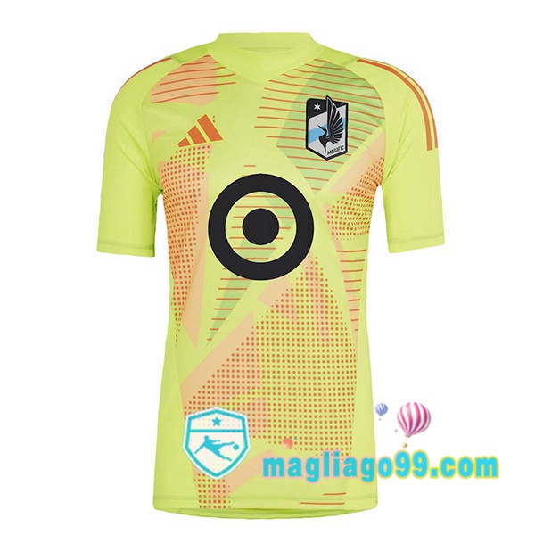 Magliago - Passione Maglie Thai Affidabili Basso Costo Online Shop | Maglia Minnesota United Portiere Giallo 2024/2025
