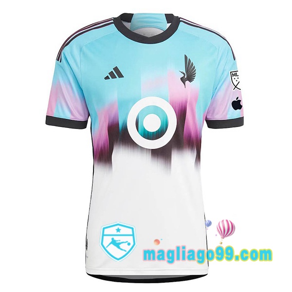 Magliago - Passione Maglie Thai Affidabili Basso Costo Online Shop | Maglia Minnesota United Seconda Blu Bianco 2024/2025