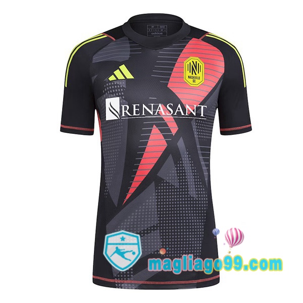 Magliago - Passione Maglie Thai Affidabili Basso Costo Online Shop | Maglia Nashville SC Portiere Nero 2024/2025