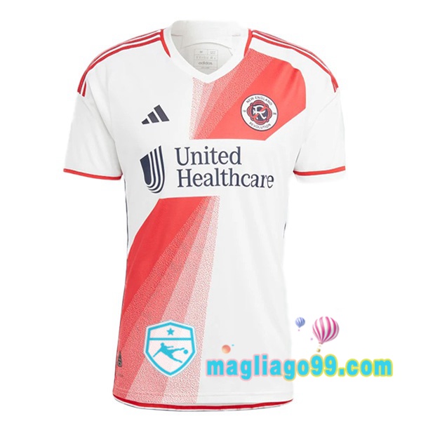Magliago - Passione Maglie Thai Affidabili Basso Costo Online Shop | Maglia New England Revolution Seconda Bianco 2024/2025