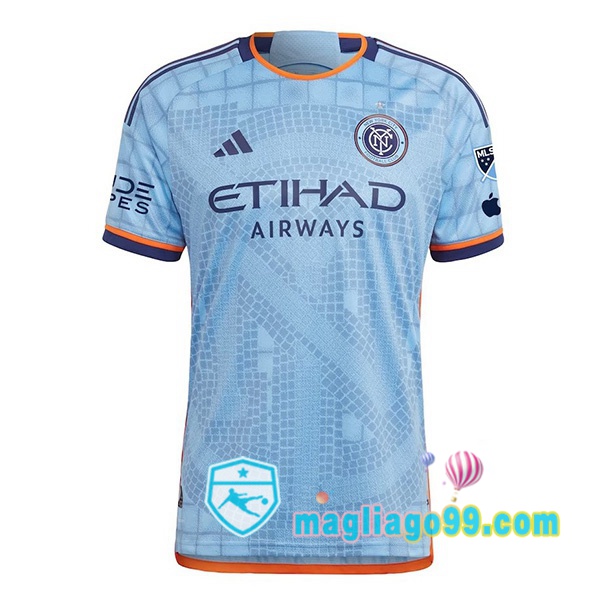 Magliago - Passione Maglie Thai Affidabili Basso Costo Online Shop | Maglia New York City Prima Blu 2024/2025