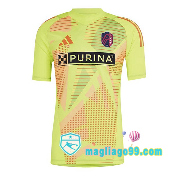 Magliago - Passione Maglie Thai Affidabili Basso Costo Online Shop | Maglia St.Louis City FC Portiere Giallo 2024/2025