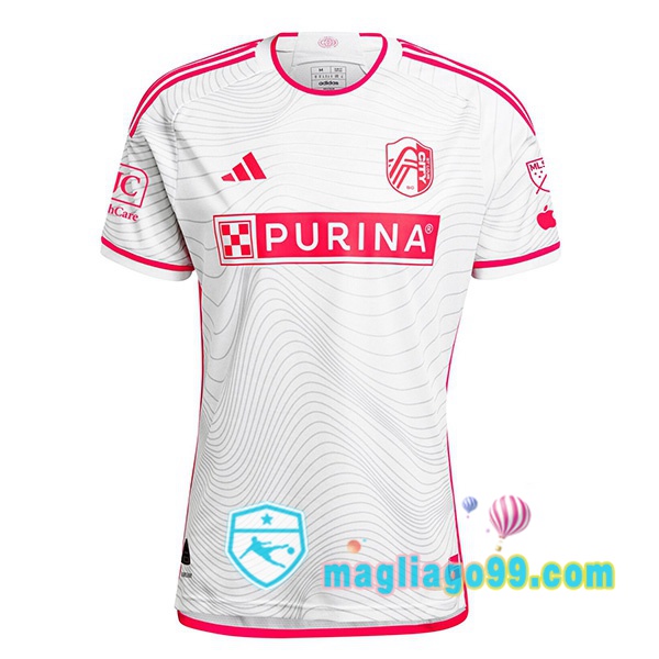 Magliago - Passione Maglie Thai Affidabili Basso Costo Online Shop | Maglia St.Louis City FC Seconda Bianco 2024/2025