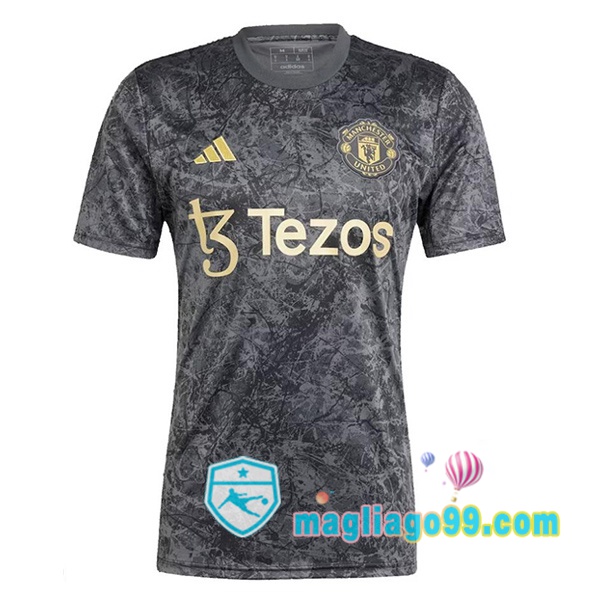 Magliago - Passione Maglie Thai Affidabili Basso Costo Online Shop | Maglia Manchester United Stone Nero 2023/2024