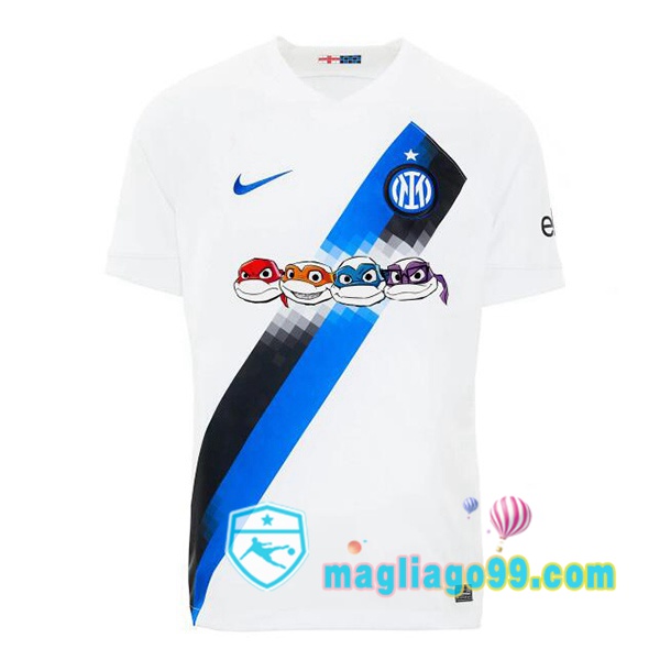 Magliago - Passione Maglie Thai Affidabili Basso Costo Online Shop | Maglia Inter Milan Seconda Edizione Speciale Bianco 2023/2024