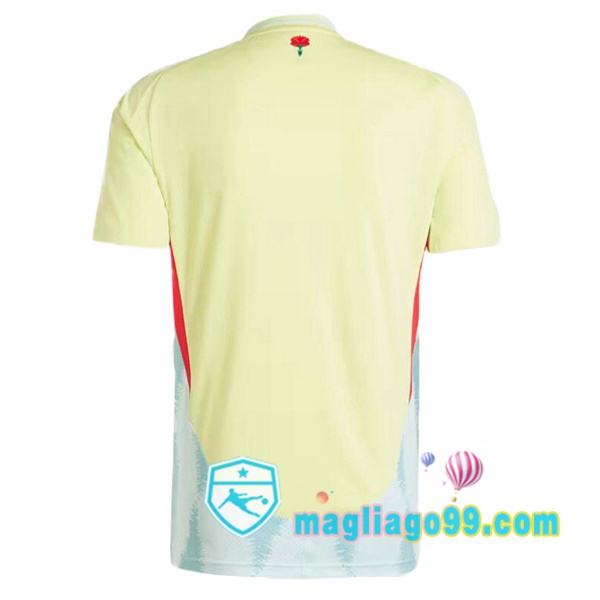 Nazionale Maglia Calcio Spagna Seconda Giallo 2024/2025
