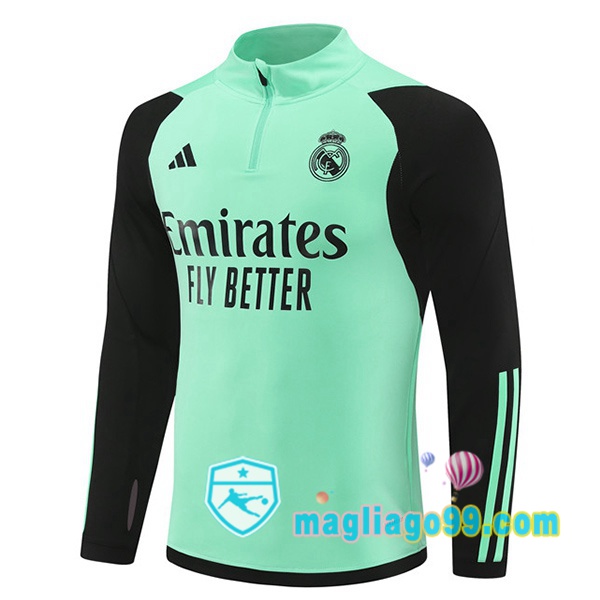 Magliago - Passione Maglie Thai Affidabili Basso Costo Online Shop | Felpa Calcio Real Madrid Verde 2024/2025