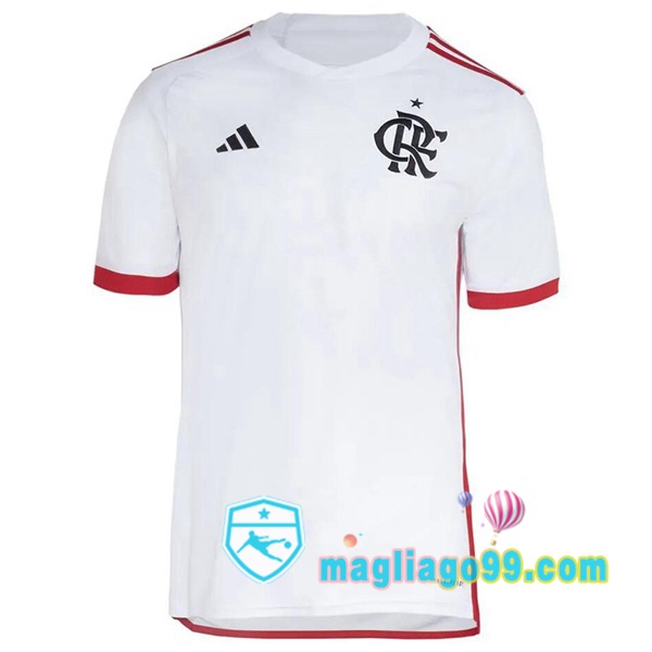 Magliago - Passione Maglie Thai Affidabili Basso Costo Online Shop | Maglia Flamengo Seconda Bianco 2024/2025