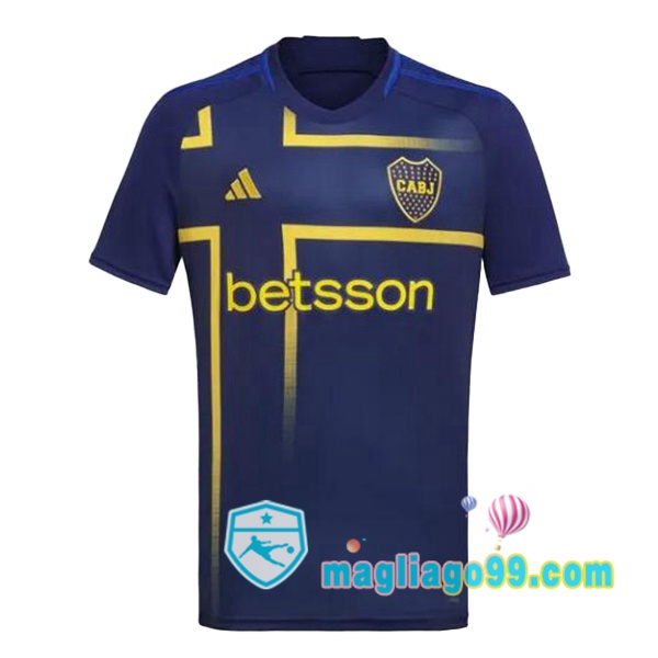Magliago - Passione Maglie Thai Affidabili Basso Costo Online Shop | Maglia Boca Juniors Terza Blu 2024/2025