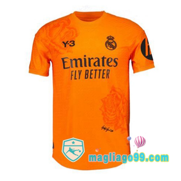 Magliago - Passione Maglie Thai Affidabili Basso Costo Online Shop | Maglia Real Madrid Portiere Arancione 2023/2024