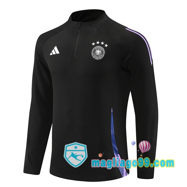 Magliago - Passione Maglie Thai Affidabili Basso Costo Online Shop | Felpa Calcio Germania Nero 2024/2025
