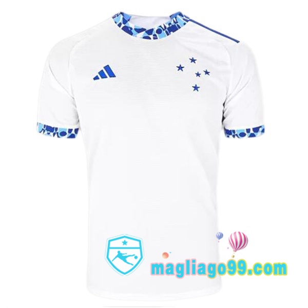Magliago - Passione Maglie Thai Affidabili Basso Costo Online Shop | Maglia Cruzeiro EC Seconda Bianco 2024/2025