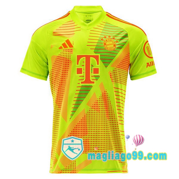 Magliago - Passione Maglie Thai Affidabili Basso Costo Online Shop | Maglia Bayern Monaco Portiere Verde 2024/2025