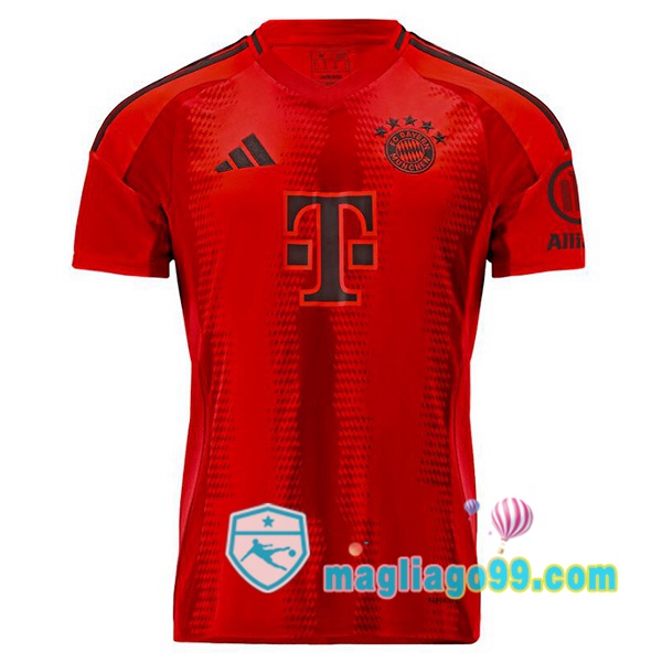 Magliago - Passione Maglie Thai Affidabili Basso Costo Online Shop | Maglia Bayern Monaco Prima Rosso 2024/2025