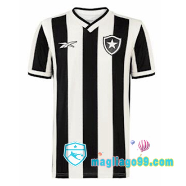 Magliago - Passione Maglie Thai Affidabili Basso Costo Online Shop | Maglia Botafogo FR Prima Bianco Nero 2024/2025
