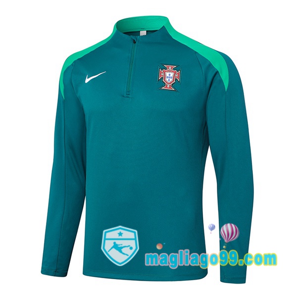 Magliago - Passione Maglie Thai Affidabili Basso Costo Online Shop | Felpa Calcio Portogallo Verde 2024/2025