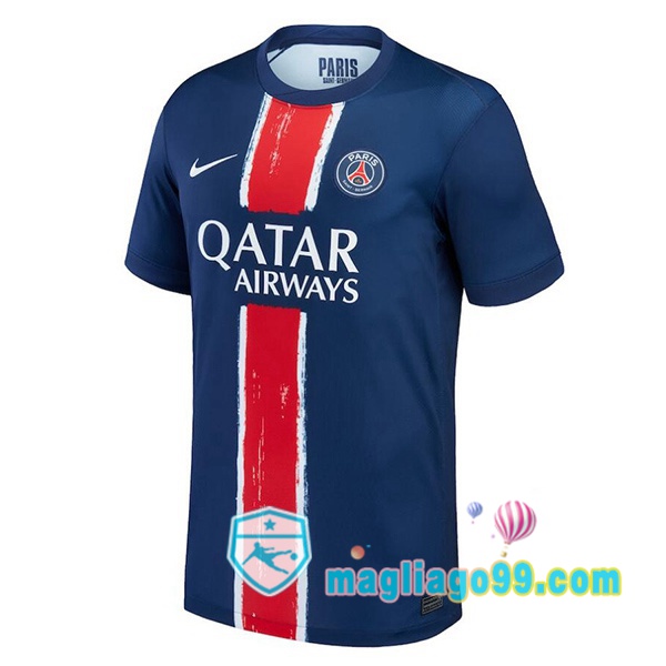 Magliago - Passione Maglie Thai Affidabili Basso Costo Online Shop | Maglia Paris PSG Prima Blu Royal 2024/2025