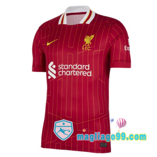 Magliago - Passione Maglie Thai Affidabili Basso Costo Online Shop | Maglia FC Liverpool Prima Rosso 2024/2025