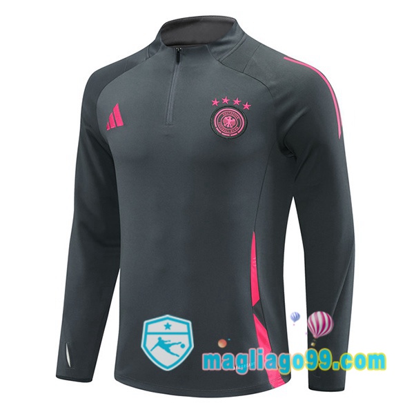 Magliago - Passione Maglie Thai Affidabili Basso Costo Online Shop | Felpa Calcio Germania Grigio 2024/2025