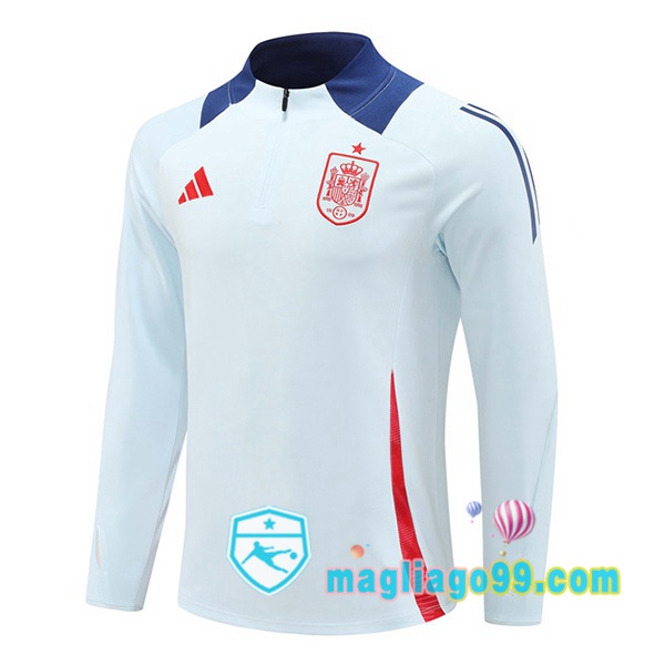 Magliago - Passione Maglie Thai Affidabili Basso Costo Online Shop | Felpa Calcio Spagna Grigio 2024/2025