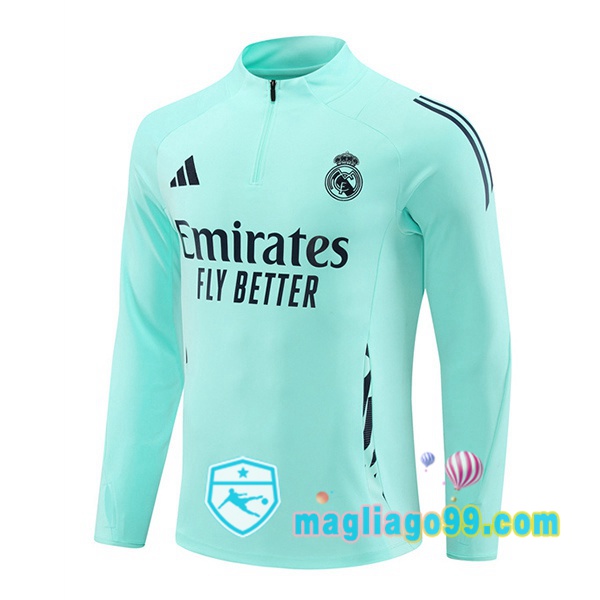 Magliago - Passione Maglie Thai Affidabili Basso Costo Online Shop | Felpa Calcio Real Madrid Verde 2024/2025