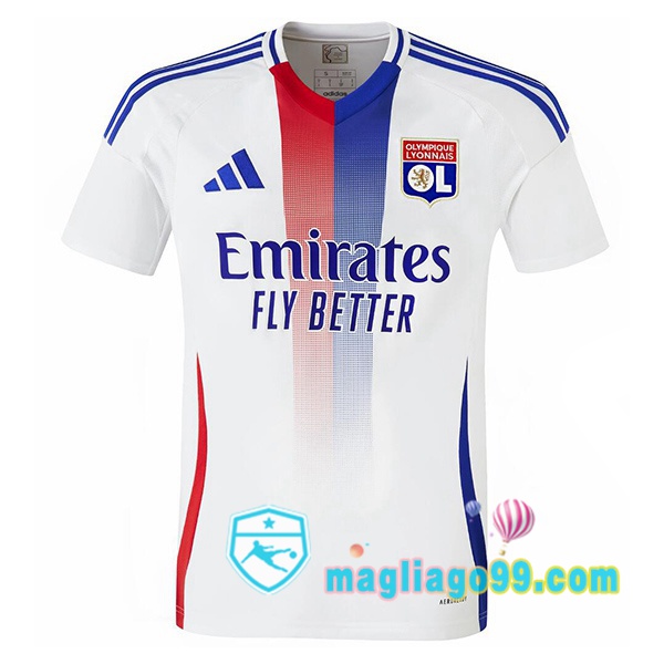 Magliago - Passione Maglie Thai Affidabili Basso Costo Online Shop | Maglia Lyon OL Prima Bianco 2024/2025
