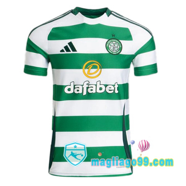 Magliago - Passione Maglie Thai Affidabili Basso Costo Online Shop | Maglia Celtic FC Prima Verde Bianco 2024/2025