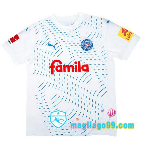 Magliago - Passione Maglie Thai Affidabili Basso Costo Online Shop | Maglia Holstein Kiel Seconda Bianco 2024/2025