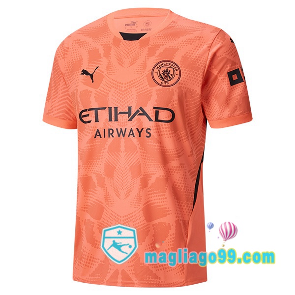 Magliago - Passione Maglie Thai Affidabili Basso Costo Online Shop | Maglia Manchester City Portiere Rosa 2024/2025