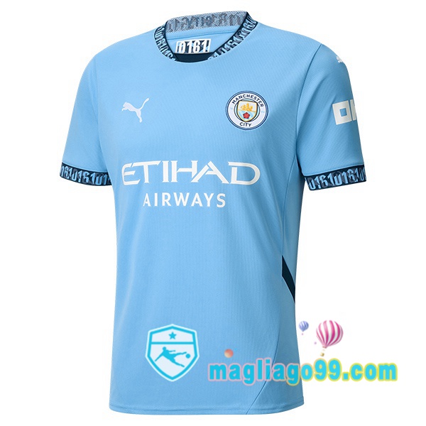 Magliago - Passione Maglie Thai Affidabili Basso Costo Online Shop | Maglia Manchester City Prima Blu 2024/2025